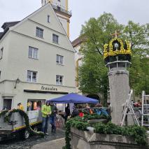 Abbau Osterbrunnen 2024   @P. Ertl