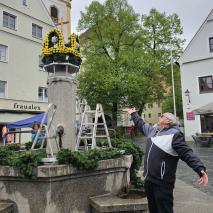 Abbau Osterbrunnen 2024   @P. Ertl