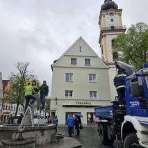 Abbau Osterbrunnen 2024   @P. Ertl