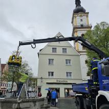 Abbau Osterbrunnen 2024   @P. Ertl