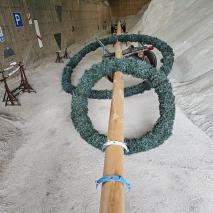 Fertigstellung Maibaum 2024   @P. Ertl