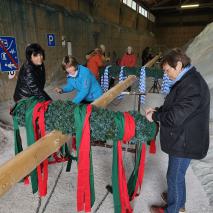 Fertigstellung Maibaum 2024   @P. Ertl