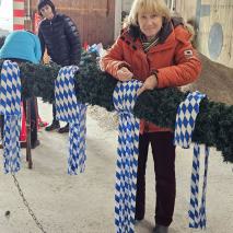 Fertigstellung Maibaum 2024   @P. Ertl