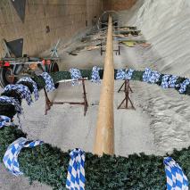 Fertigstellung Maibaum 2024   @P. Ertl