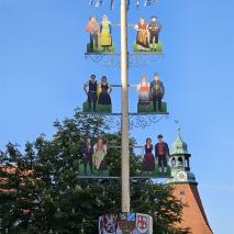 Aufbau Maibaum 2024   @ P. Ertl