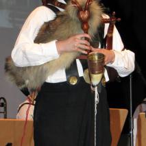 Dudelsackspieler Gerald Deistler von der Eghalanda Gmoi TdH 2009
