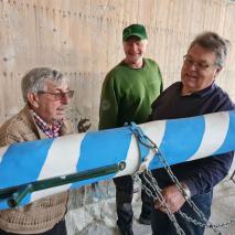 Fertigstellung Maibaum 2022   @ P. Ertl
