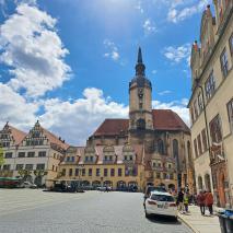Tagesfahrt nach Freyburg an der Unstrut, Sektkellerei Rotkäppchen, Naumburg, Saale-Schifffahrt am 04.08.2024   @R. Hannes