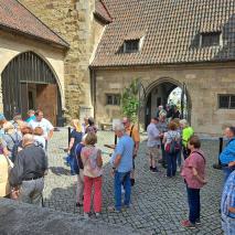 Tagesfahrt nach Freyburg an der Unstrut, Sektkellerei Rotkäppchen, Naumburg, Saale-Schifffahrt am 04.08.2024   @R. Hannes
