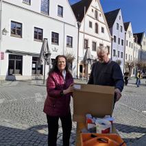 Aufbau Osterbrunnen 2025 @M. Höcht
