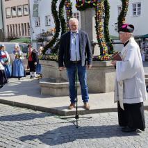 Segnung Osterbrunnen 2025 @M. Höcht