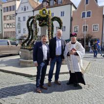Segnung Osterbrunnen 2025 @M. Höcht