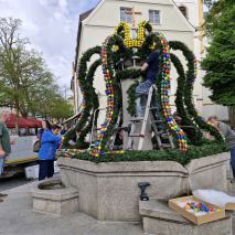 Abbau Osterbrunnen 2025 @M. Höcht