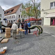 Abbau Osterbrunnen 2025 @M. Höcht