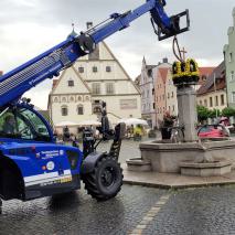 Abbau Osterbrunnen 2025 @M. Höcht