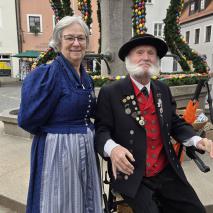 Aufbau Osterbrunnen 2026 @P. Ertl