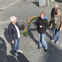 Aufbau Osterbrunnen 2025 @P. Ertl