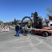 Fertigstellung Maibaum 2026 @P. Ertl